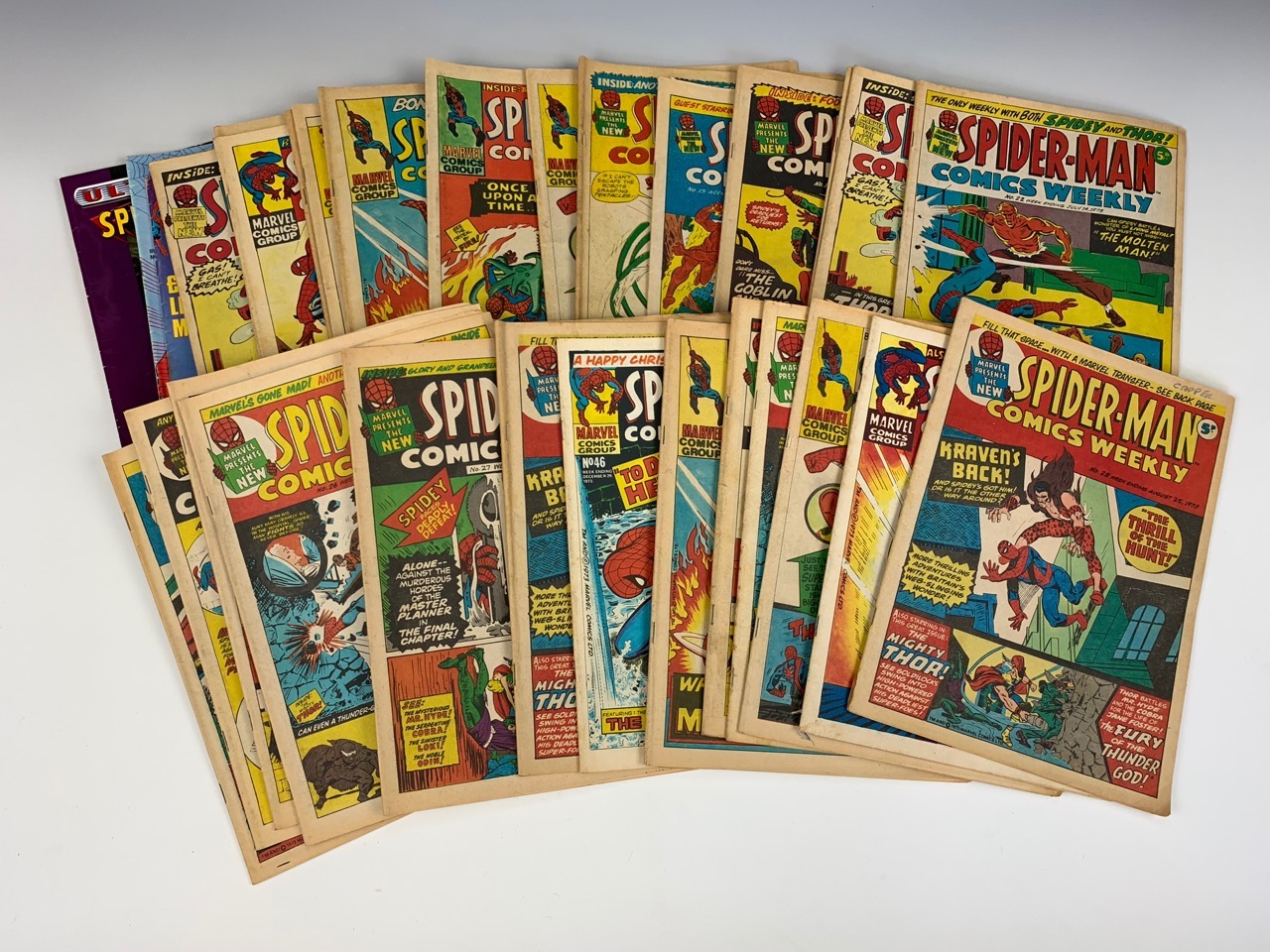 A large quantity of 1970s - 1980s Marvel Spider Man comics - Image 2 of 3