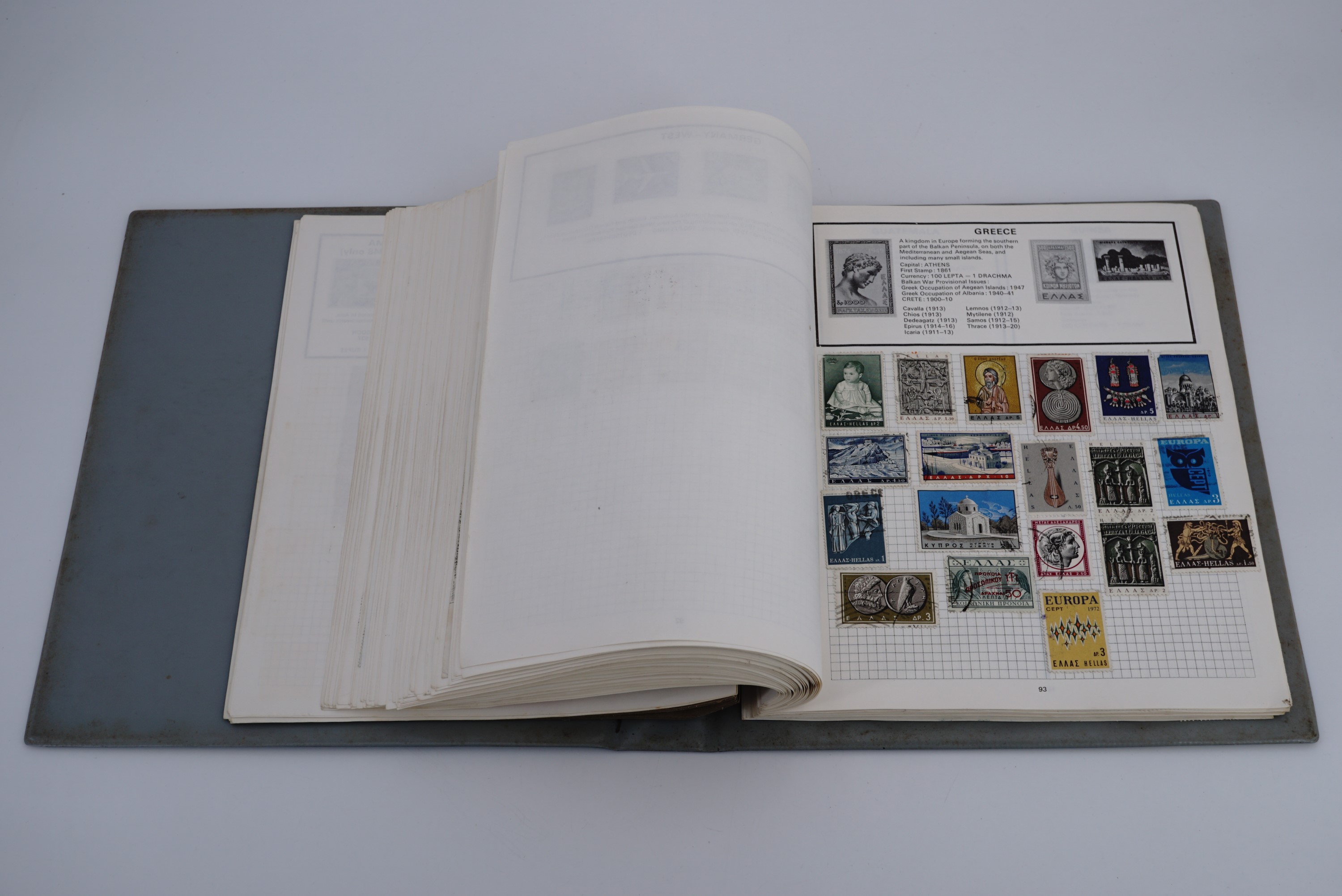 A World One and one other stamp album and stamps - Image 6 of 13