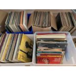 Five cartons of largely 1960s - 1970s LP records, various genres