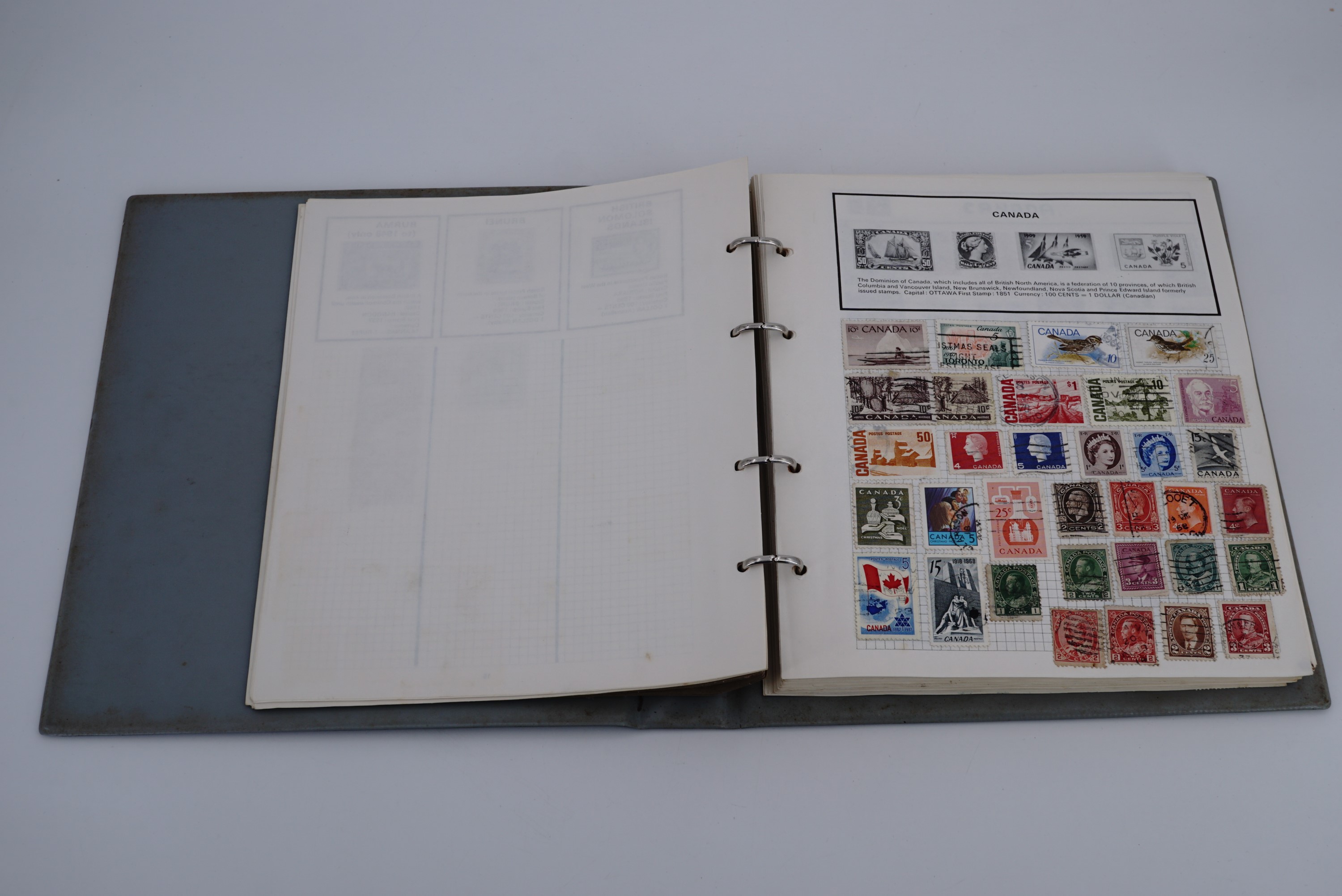 A World One and one other stamp album and stamps - Image 2 of 13