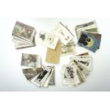 A large quantity of Great War and early 20th Century greetings cards and postcards