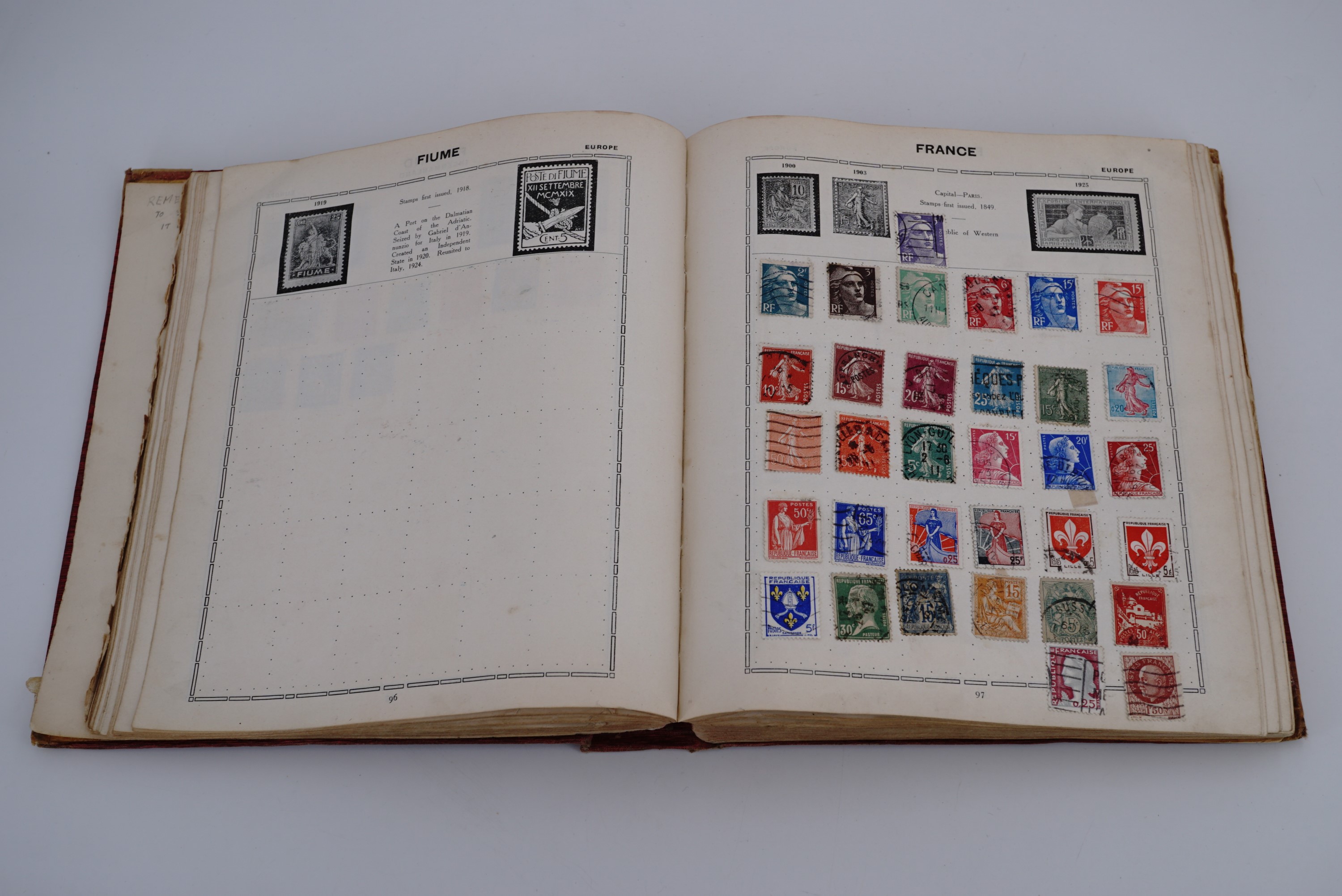 A World One and one other stamp album and stamps - Image 9 of 13