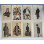 Sundry Victorian "Spy" and other Vanity Fair lithographic caricature prints