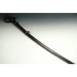 A mid 19th Century cavalry sabre by W.R. Kirschbaum, the blade back bearing a crown-over-K