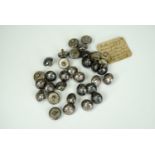 A quantity of 19th Century Madras Light Cavalry buttons, 16 mm