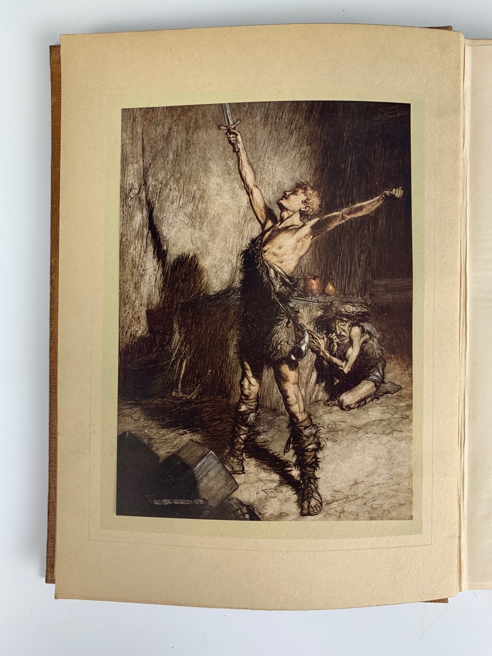 "Siegfried and the Twilight of the Gods" by Richard Wagner, with illustrations by Arthur Rackham, - Image 3 of 7