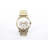 A 1960s Rotary 9 ct gold wristwatch, having a Swiss 17 jewel incabloc manual-wind movement and