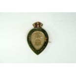 A Great War National Association of Landswomen enamelled badge