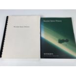 A copy of the auction catalogue for Sotheby's 1996 "Russian Space History" auction 6753 "Vostok II",
