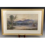 Attributed to Selanthial Court (Cumbria, 19th Century) A tranquil panoramic Lakeland view