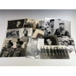 [Victoria Cross / Medal] Thirteen largely press photographs of VC recipients, approx 26 cm x 20 cm