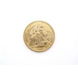 A 1966 gold sovereign