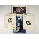 Official NASA, ESA and other publications pertaining to space stations including a NASA STS-9