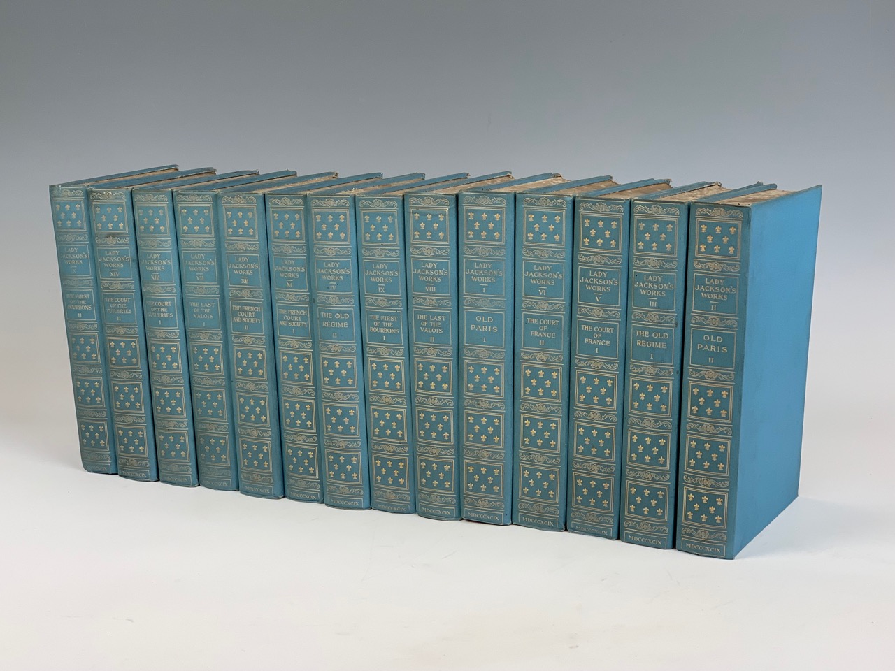 "Lady Jackson's Works", 14 volumes, French Court and Society, The Court of France, The Court of