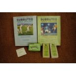 Vintage Subbuteo table soccer and table cricket etc