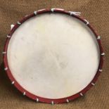 A King's Own Royal Border Regiment bass drum, 72 cm