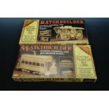 Salco "Matchbuilder" steam traction engine and electric tram car construction kits