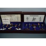 A boxed limited edition set of Britain's die-cast Honourable Artillery Company toy soldiers, (one
