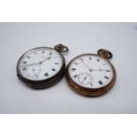 An early 20th Century H Samuel of Manchester Acme lever silver-cased pocket watch, (running),