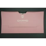 A Galimard silk scarf in original bag and packaging