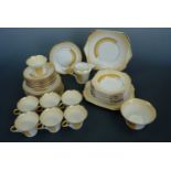 A quantity of Shelley teaware, Registered Design 781613