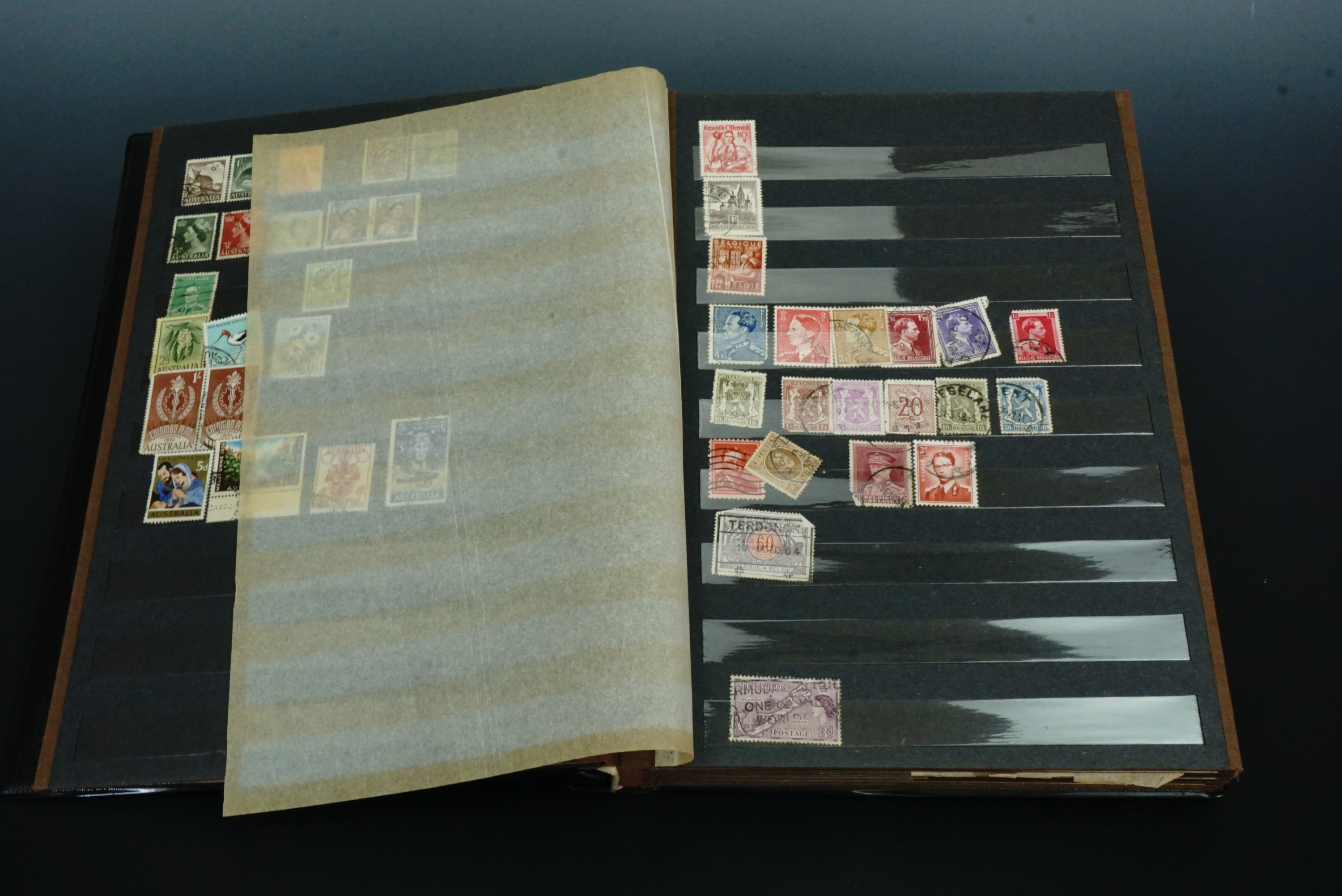 A large and varied quantity of vintage stamp albums and stamps, GB and world, 19th Century and - Image 6 of 8