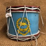 A King's Own Royal Border Regiment side drum, 47 cm