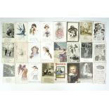 A large quantity of Great War and early 20th Century greetings cards and postcards