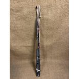 A Supaflex hand-made 10' two-piece fishing rod by H W Aiken, together with a Primera 13' match rod ,