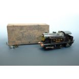 A 1930s Bowman model steam locomotive, No 300, in original box