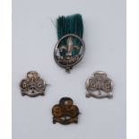 Early 20th Century silver and other Girl Guides badges