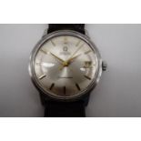 A 1960s Omega Seamaster wristwatch, having a calibre 562 automatic movement, serial number 20379581,