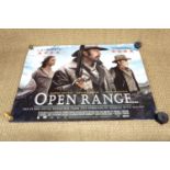 A period poster for the film 'Open Range'