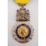 A French Valeur et Discipline medal