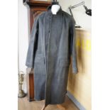 A 1960s British Railway Mackintosh coat by the Victoria Rubber Co. of Edinburgh