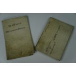 Two Georgian velum legal documents