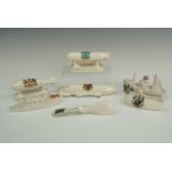 Great War crested china naval vessels and aircraft