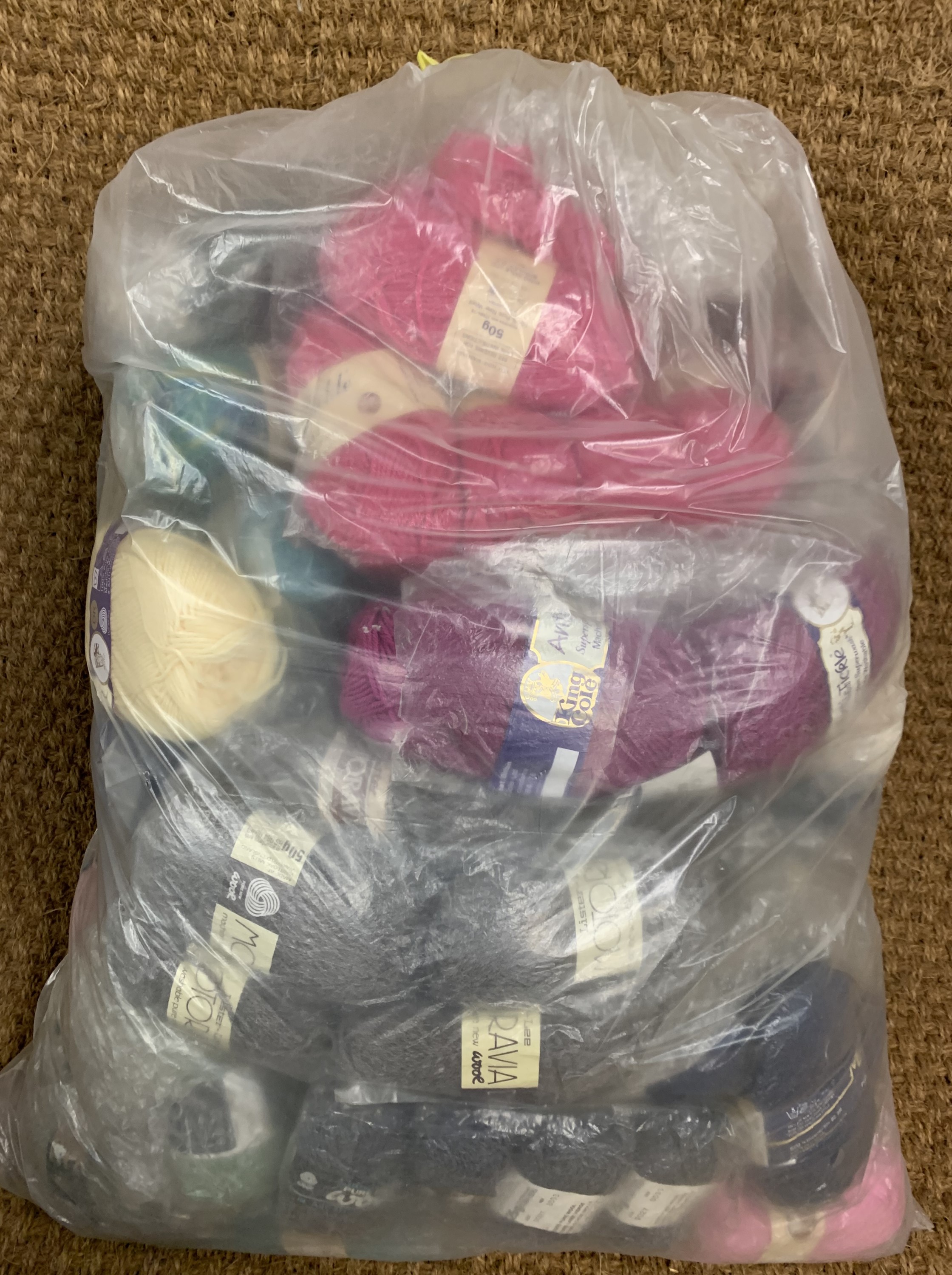 A quantity of vintage new old shop stock wool - Image 2 of 2