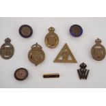 A Group of Great War munitions workers and other lapel badges