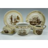 A quantity of Grimwade's Royal Winton, Bruce Bairnsfather and Old Bill ceramics