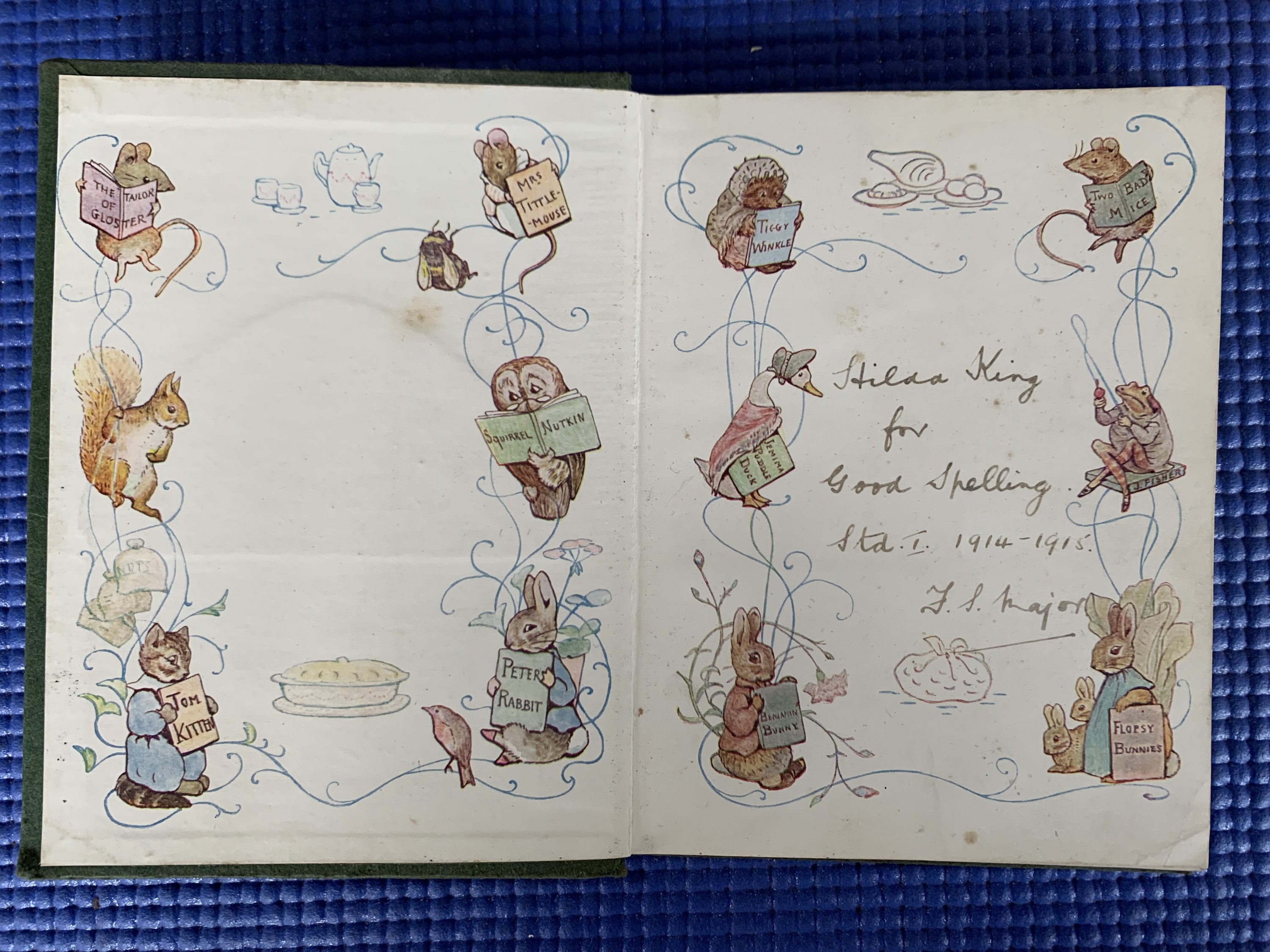 An early edition of Beatrix Potter's "The Tale of the Flopsy Bunnies", Warne, in original glassine - Image 7 of 10