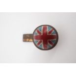 A Great War period patriotic small tinplate whistle, 3 cm