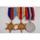 A Second World War campaign medal group including an Africa Star