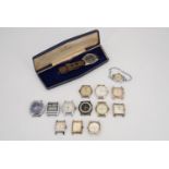 A quantity of vintage wristwatches including a late 1960s / early 1970s Teltime and a cased 1960s