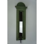 A candle sconce / mirror, 63 cm