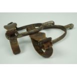 A pair of cavalry / riding spurs