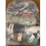 A quantity of vintage new old shop stock wool