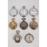 A quantity of pocket watches