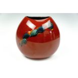 A Poole 'Odyssey' purse vase, 26 cm