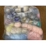 A quantity of vintage new old shop stock wool